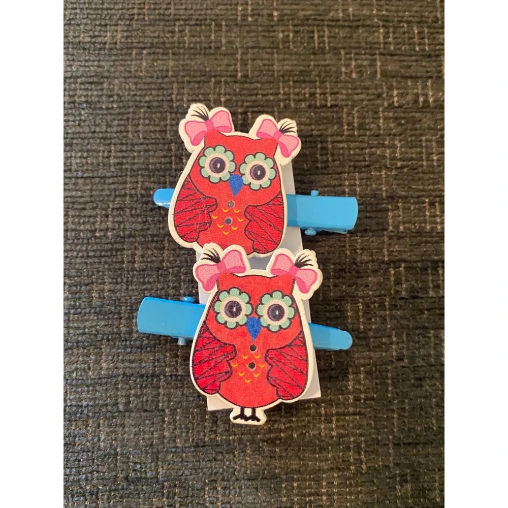 Unbranded Hair Clip Set Girls Multicolor New Whimsical Animal Heart‎ Flower 13pc